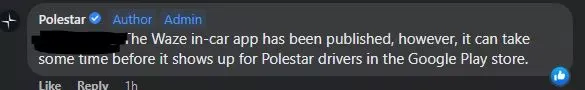 Polestar Announces Waze is Now Available on the Polestar 2