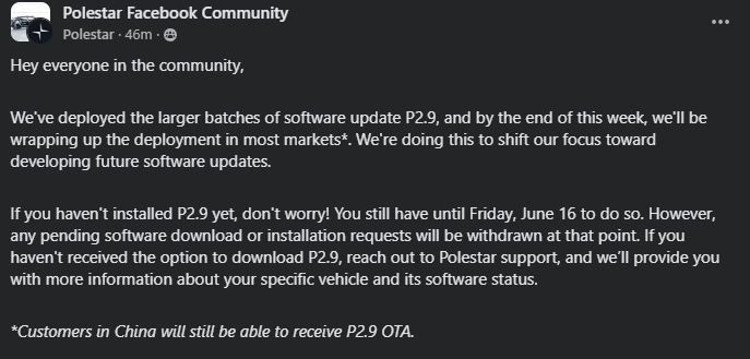 Final Push: Polestar 2 OTA Update Rollout Wrapping Up for Enhanced Experience